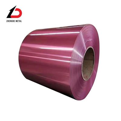 Beste 0,45mm G90 koudgewalst PPGI Kleur gecoate voorgeverfde spoelen Rand Slit Edge Top coating dikte 10-45um