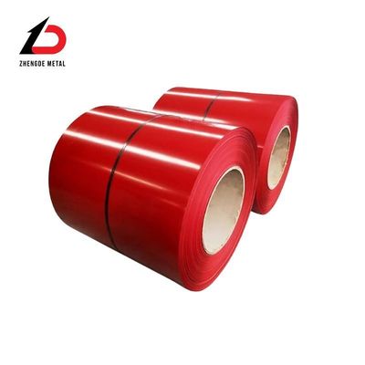 PPGI-staal spoel van Shandong Zhengde Dx51d Dx52D Dx53D Dx54D 0.15-0.35mm SGCC Sgcd voorgegalvaniseerd staal voor aangepaste behoeften