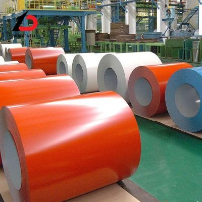 Voorraad Warm/Koud Gewalst Voorgegalvaniseerd Ral Kleurbedekt PPGI PPGL Stalen spoel Dx53D Dx54D SGCC Sgcd S250gd Roll Gewicht 0,5 t-25 t