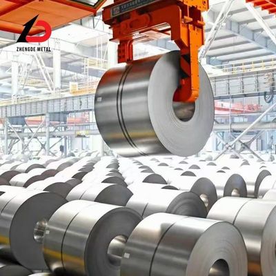 Ideaal dakmateriaal Az150/Az185/Az150 PVDF Aluzinc/Galvalume staalplaat spoelen banden anti-vinger met en gespleten rand