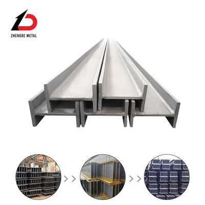 A36 SS400 S235jr S275jrs S355jr Q235 Q355 Warmgewalste H-balk voor hoogsterk bouwstaal