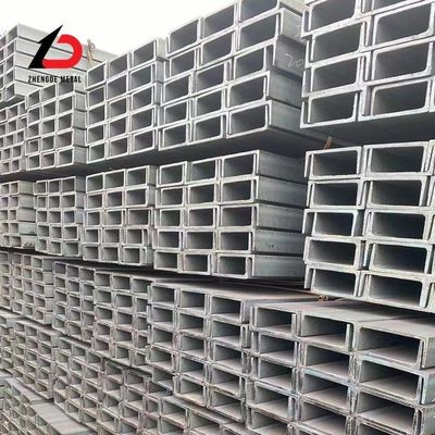 Perforated U C Channel Steel for Construction Support Hot Rolling Spot U-vormige steunkanaal