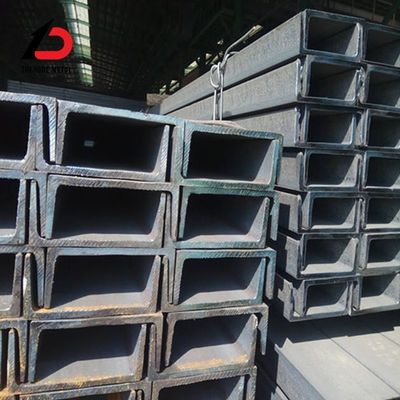 U C-kanaal 50-400 mm Ms S235jr A36 U-kanaal C-kanaal gegalvaniseerd staal/zwarte U-kanaal staalstaaf voor bouwconstructies