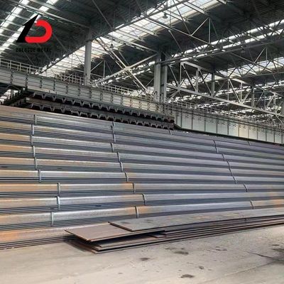 Gebruikte havens en terminals Wru18- 600 Q345b Warmgewalste U-staalplaatstapel