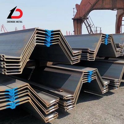 U-type warmgewalste staalplaatstapelprijs per ton/type 3 Type 4 warmgewalste staalplaatstapel met 12m