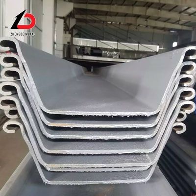 Fabriek lage prijs Sy290 koudgewalst U-staalplaat stapel warmgewalst U-type voor beveiliging muur koudgewalst Larsen staalplaat stapels