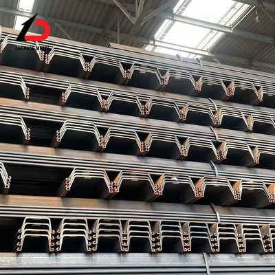 Volledig internationaal gecertificeerd En10249 Q235B S235jr Ss400 A36 S355jr Z Type U Type European Standard Carbon Type High-Quality Hot Rolled Steel Sheet Pile