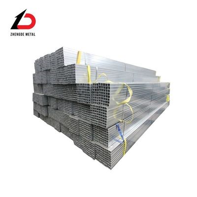 Dx51d Z275 Z100 Z80 1,5 inch 12ft gegalvaniseerd stalen vierkant buis 1-12mm