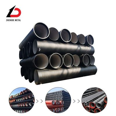 En545 K9 K7 DN80 DN100 DN800 Ductiel gietijzeren buis voor waterstelsel