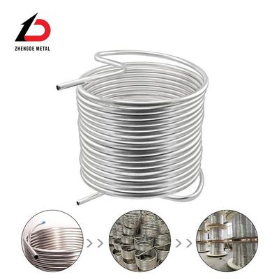 Chinese fabrikant Gratis monster Hoogtemperatuurbestendige roestvrij staal 304 316 410 warmtewisselaar buis voor petrochemische industrie chemische industrie