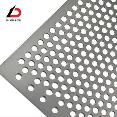 Voedselverwerking Metalen geperforeerd gaas 2 mm X 10 mm X 1 mm Op maat gemaakt diafragma pitch