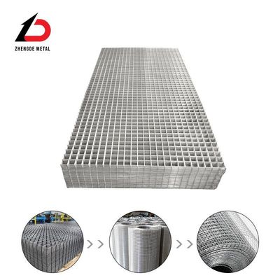Warm gegalvaniseerd gelast draadnet China 800 mm - 1600 mm Breedte 6 x 6 gelast draadnet