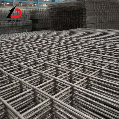 Galvaniseerde Z40 7.6mm 8mm 10mm 12mm Rebar Steel Vervormd Mesh Beton Versterking Gespannen Rebar / Draad Mesh 200X200mm