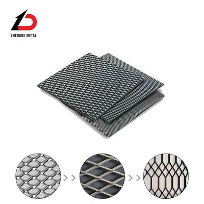 0.1mm-30mm Mild Steel Uitgebreid Mesh Stretch Uitgebreid Metal Mesh